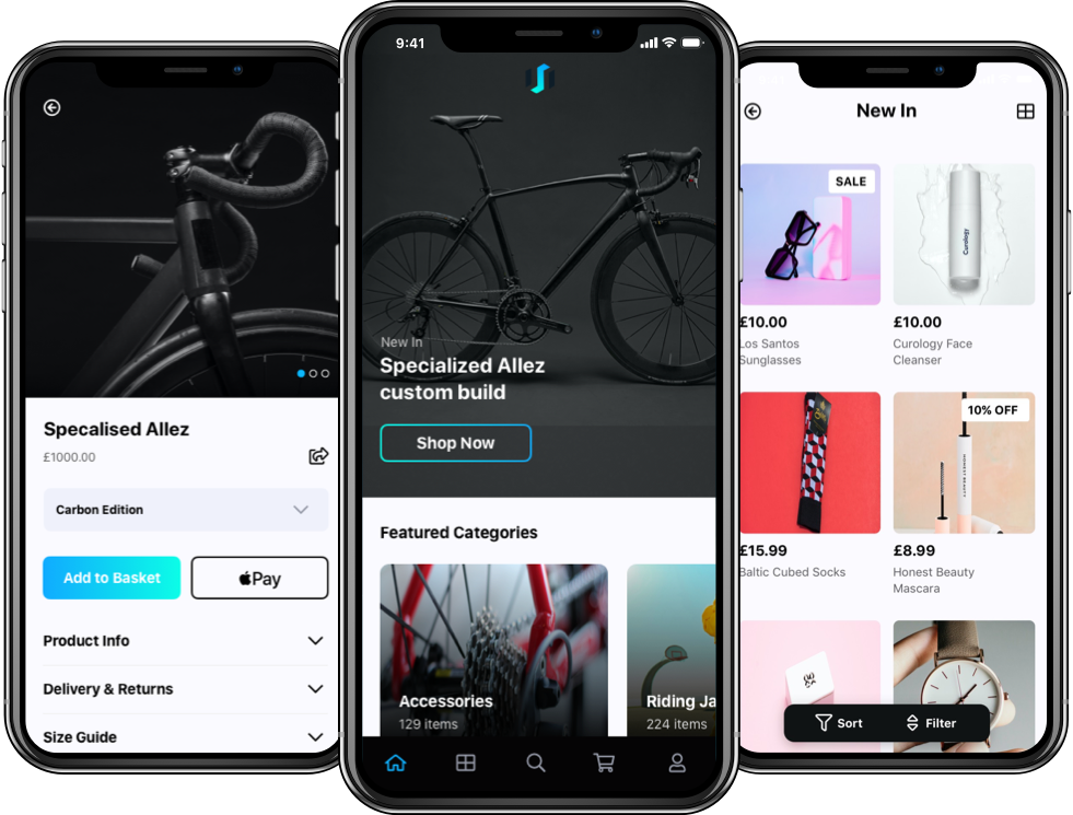 Shopify Mobile App Native Apps Create Your Own Shopify App UK 